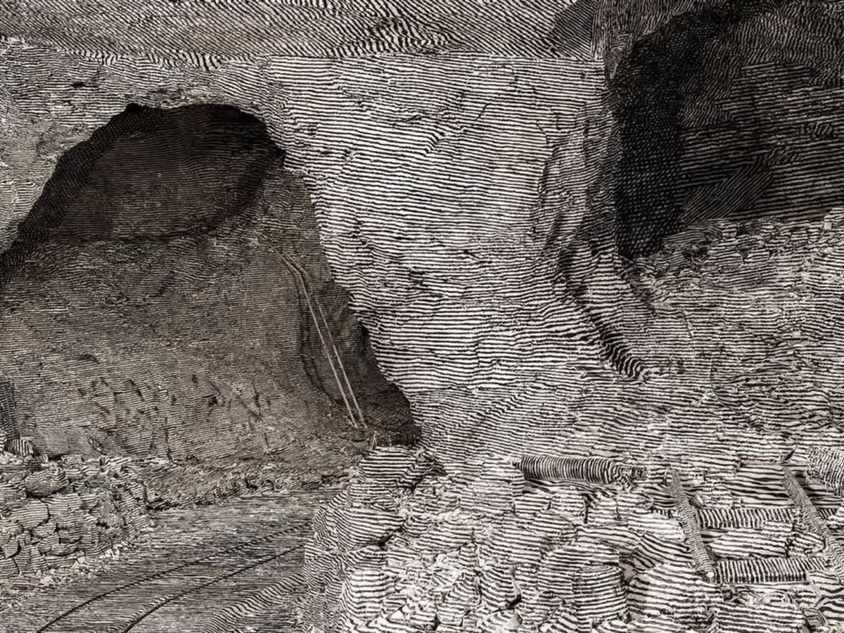 Julius von Bismarck: Landscape Painting (Mine),&nbsp;2025